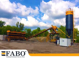 FABO 75m3/h STATIONARY CONCRETE MIXING PLANT mới