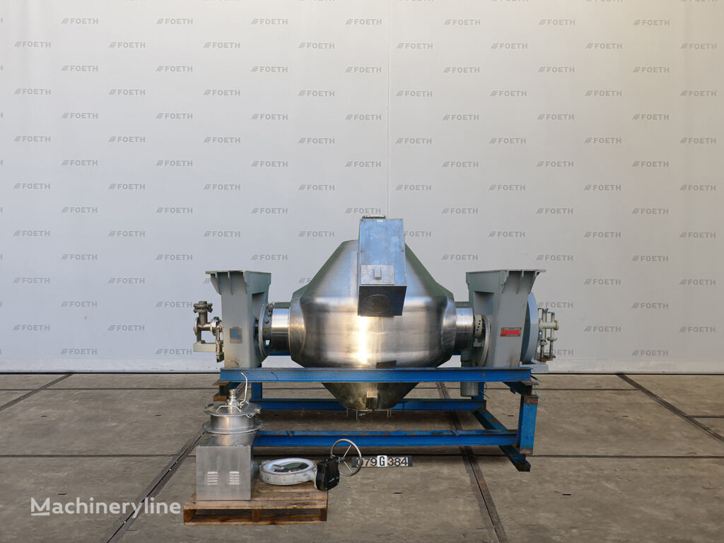 thiết bị sấy khô Italvacuum Borgaro Torino CRIOX RB-1500 - Tumbler dryer