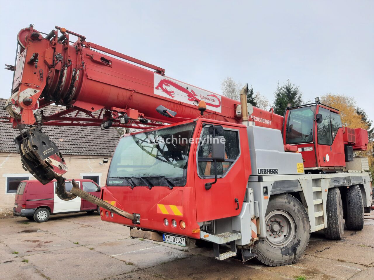 cần cẩu di động Liebherr LTM 1045