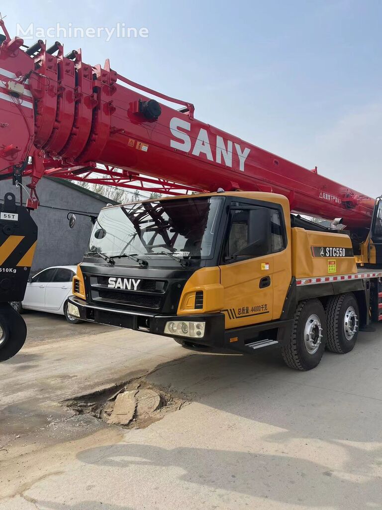 cần cẩu di động Sany Sany STC500 50 ton used mobile truck crane mobile crane