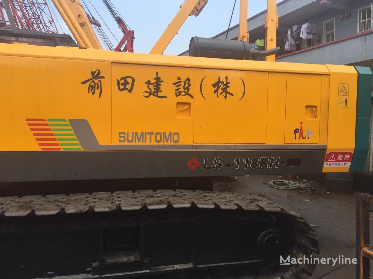 cẩu bánh xích Sumitomo LS118RH