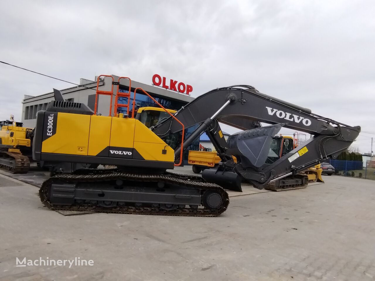 máy đào bánh xích Volvo EC300EL  ZNAK CE  RATY - KREDYT