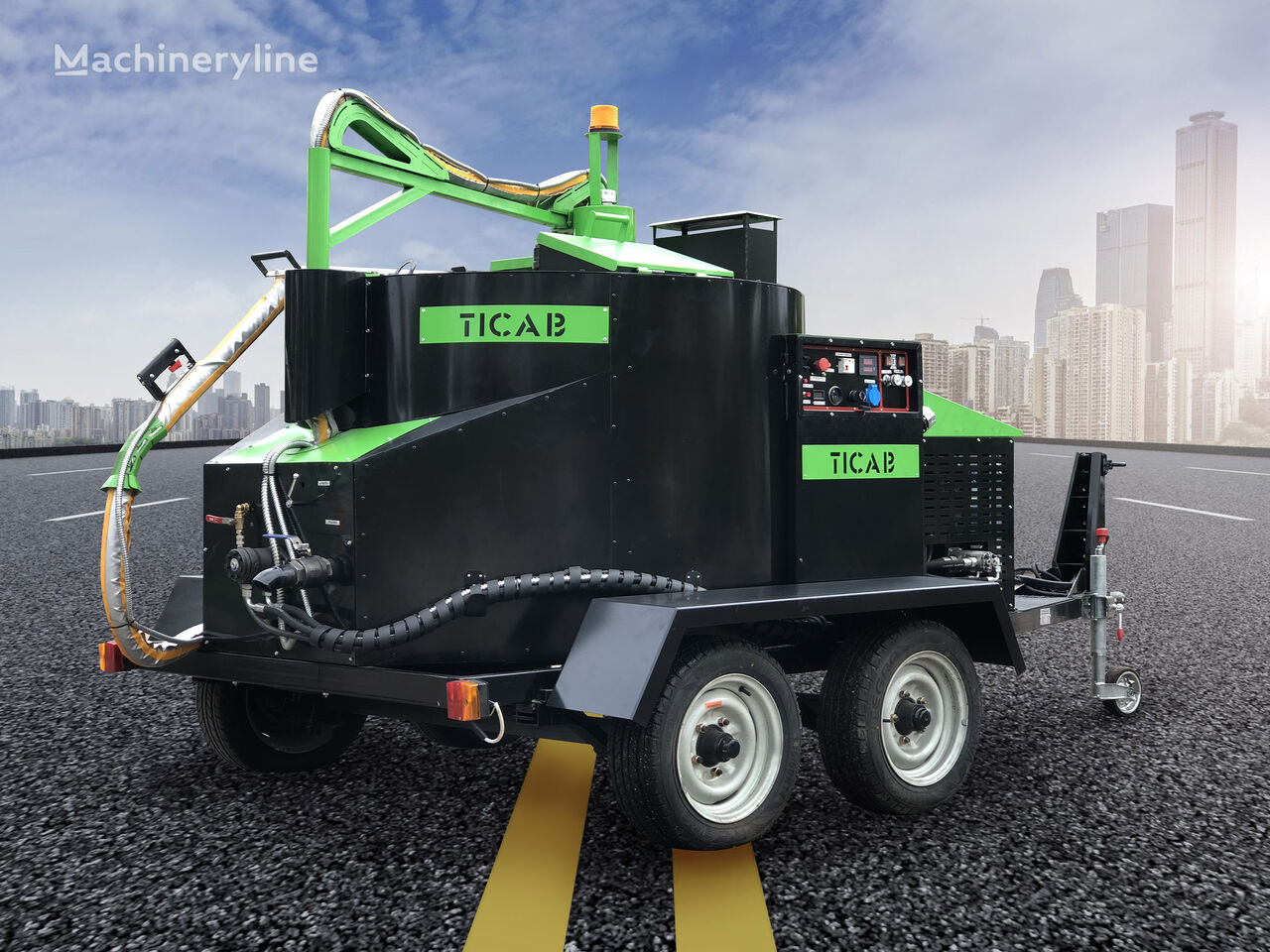 máy trám khe nứt Ticab BPM-500 (without trailer) mới