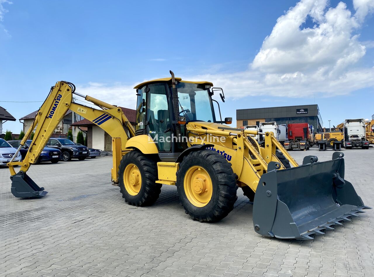 máy xúc đào liên hợp bánh lốp Komatsu WB 97S-5