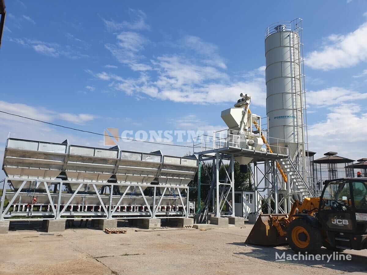 trạm trộn bê tông Constmach Ce Quality New Generation Compact Concrete Mixing Plant mới
