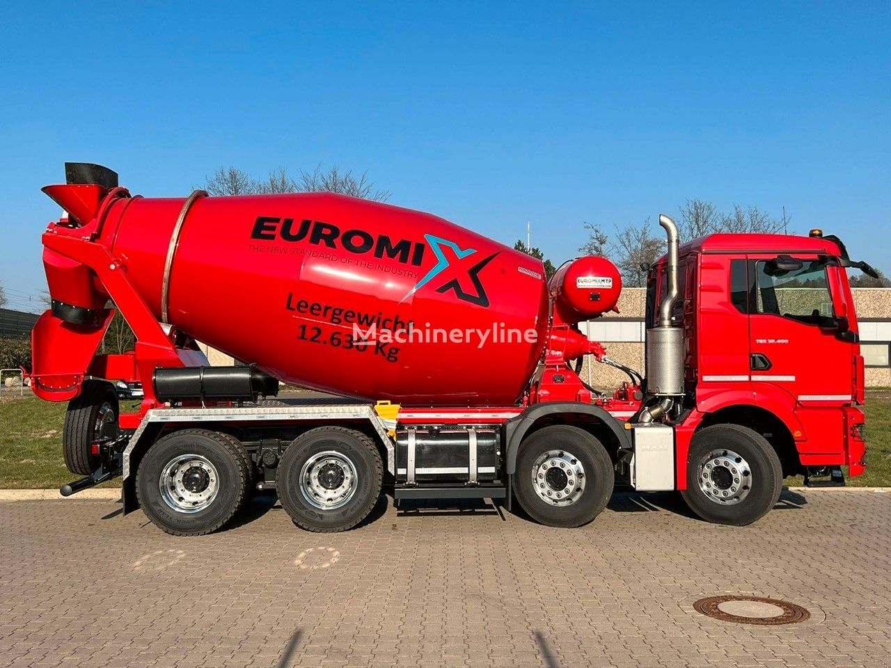 xe tải trộn bê tông Euromix MTP EM 9 L mới