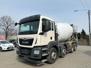 xe tải trộn bê tông Putzmeister  trên khung MAN TGS 35.420 8x4 // 2017r //Putzmeister10m3